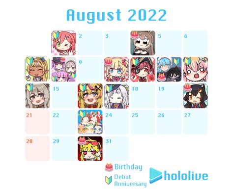 Hololive Advent Calendar